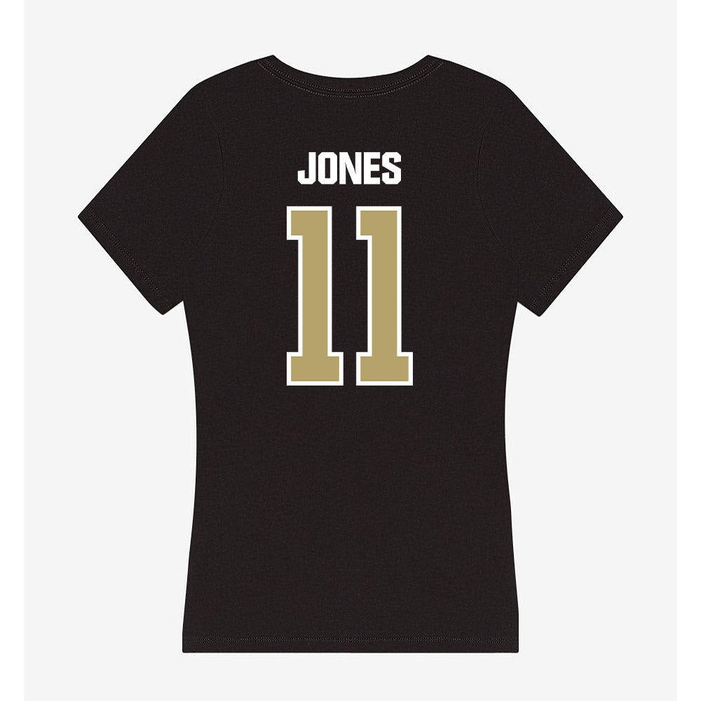 Lindenwood - NCAA Football : Caelum Jones - Women's V-Neck T-Shirt-1