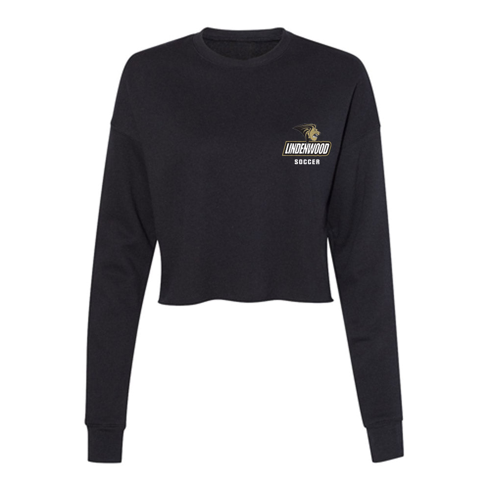 Lindenwood - NCAA Women's Soccer : Allison Schrumpf - Women's Cropped Crew Fleece-0