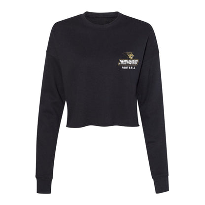 Lindenwood - NCAA Football : Hoyt Gregory - Women's Cropped Crew Fleece-0
