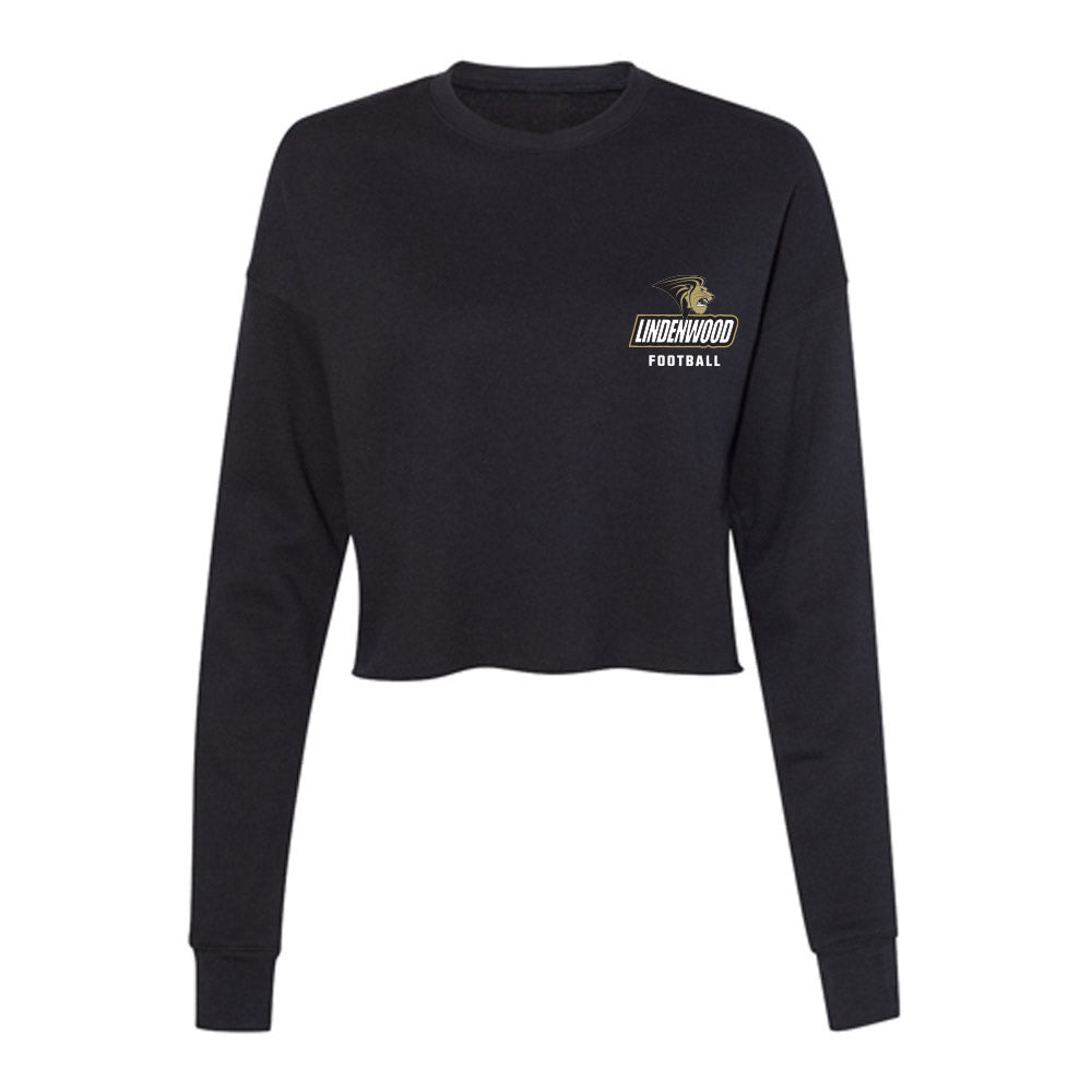 Lindenwood - NCAA Football : Gavin Hulet - Women's Cropped Crew Fleece-0