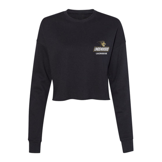 Lindenwood - NCAA Women's Lacrosse : Isabella DiSciascio - Women's Cropped Crew Fleece-0