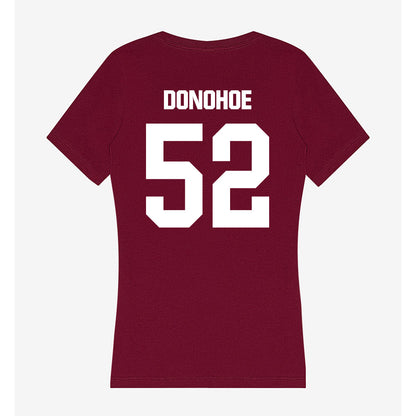 Colgate - NCAA Men's Lacrosse : Rooke Donohoe - Women's V-Neck T-Shirt-1