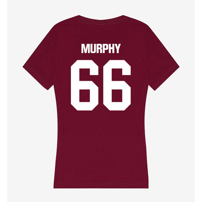 Colgate - NCAA Football : Adam Murphy - Women's V-Neck T-Shirt-1