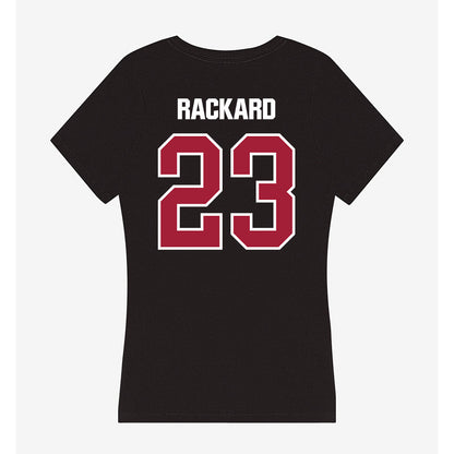 Lenoir Rhyne - NCAA Softball : Amanda Rackard - Classic Shersey Women's V-Neck T-Shirt-1