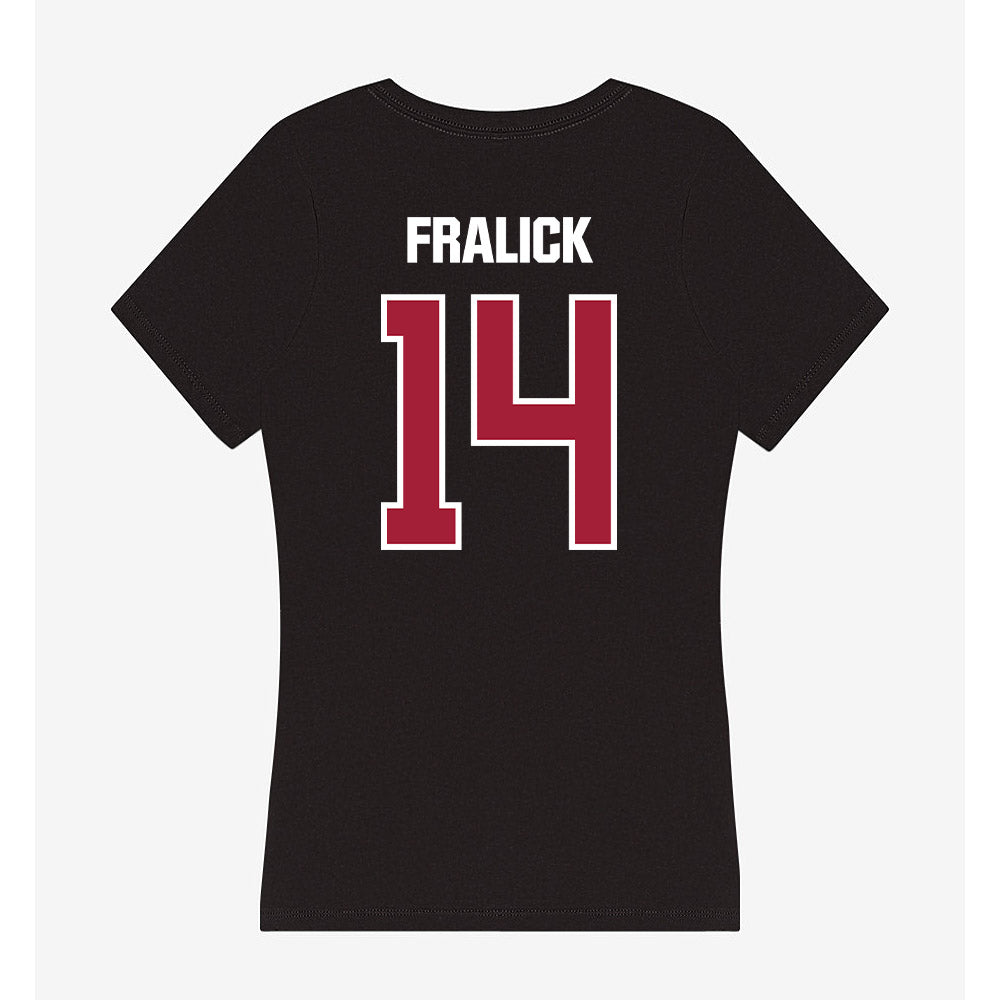 Lenoir Rhyne - NCAA Women's Soccer : Jayden Fralick - Classic Shersey Women's V-Neck T-Shirt-1
