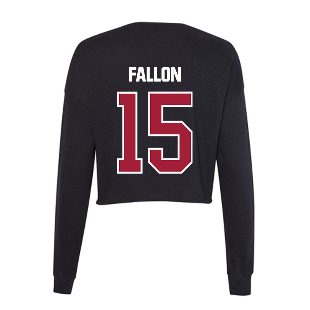Lenoir Rhyne - NCAA Men's Soccer : connor fallon - Classic Shersey Women's Cropped Crew Fleece-1