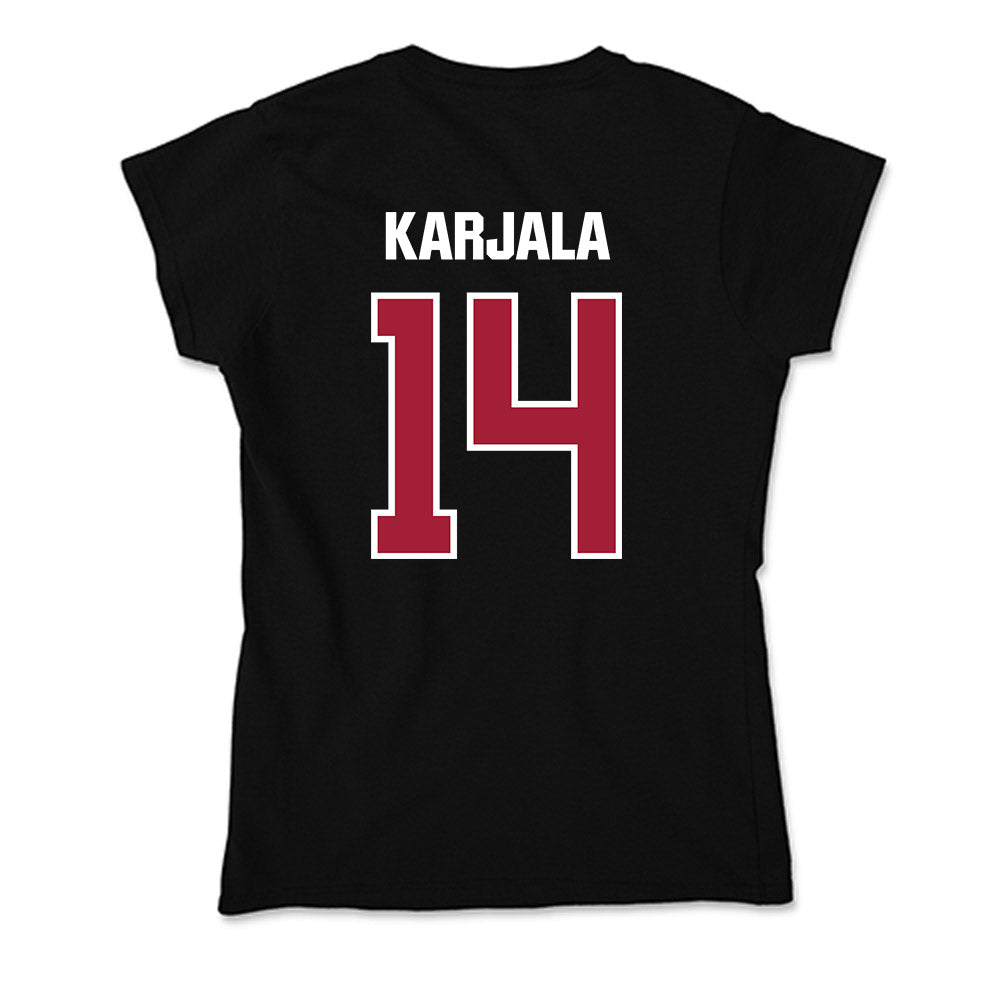 Lenoir Rhyne - NCAA Women's Volleyball : Sydney Karjala - Classic Shersey Soft Style Women’s T-Shirt-1