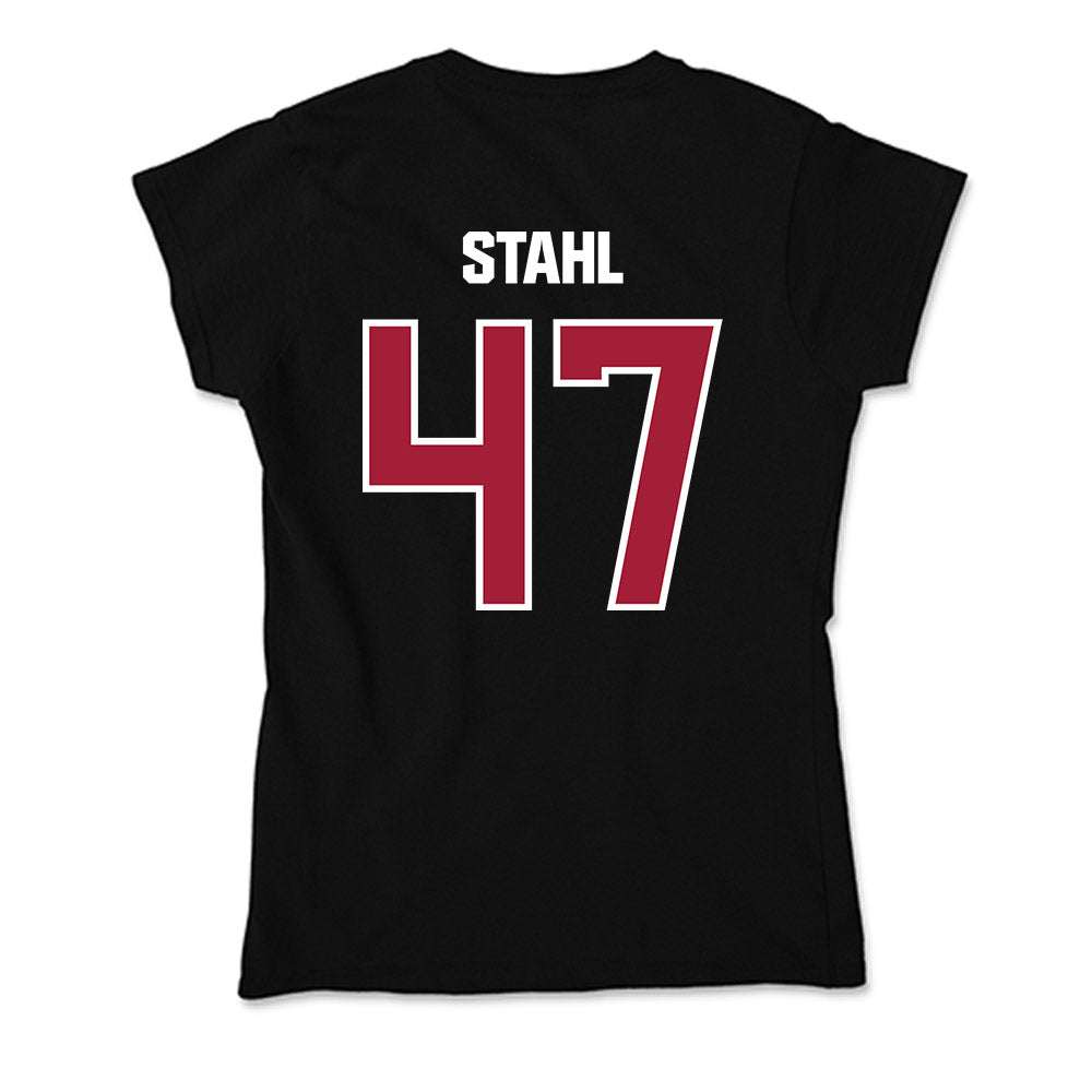 Lenoir Rhyne - NCAA Football : Caleb Stahl - Classic Shersey Soft Style Women’s T-Shirt-1