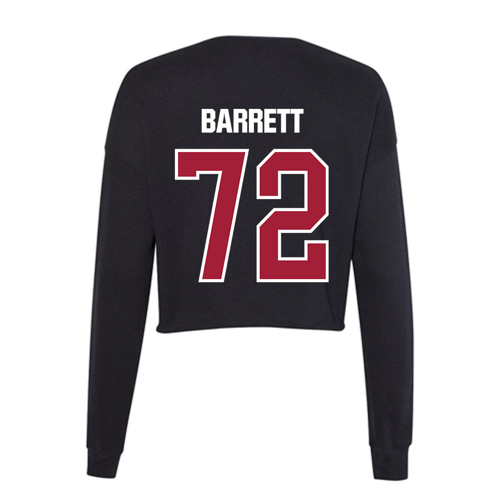 Lenoir Rhyne - NCAA Football : Buck Barrett - Classic Shersey Women's Cropped Crew Fleece-1