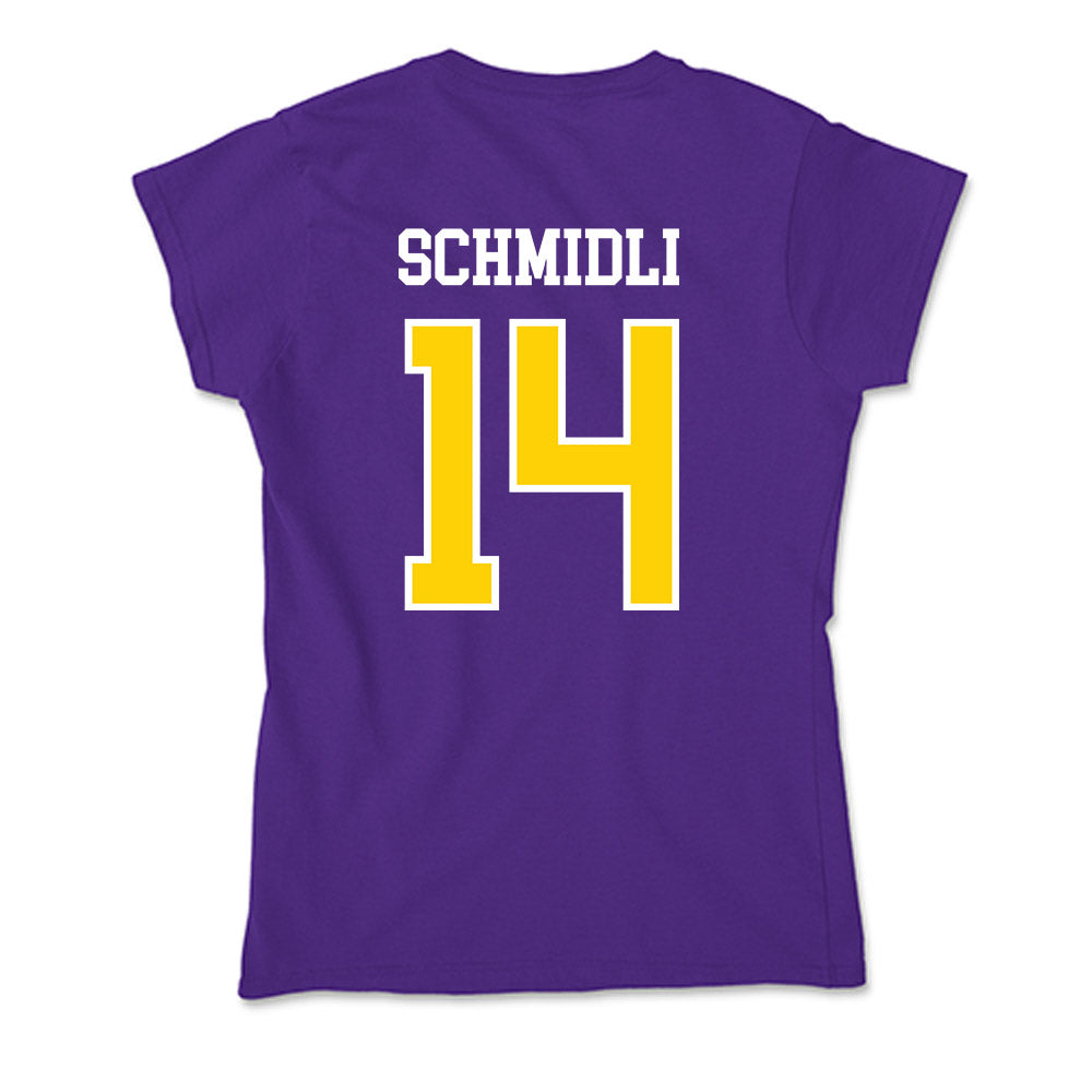 UWSP - NCAA Women's Lacrosse : Allison Schmidli - Soft Style Women’s T-Shirt-1