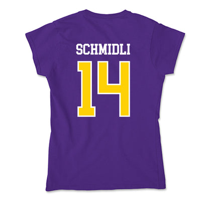 UWSP - NCAA Women's Lacrosse : Allison Schmidli - Soft Style Women’s T-Shirt-1