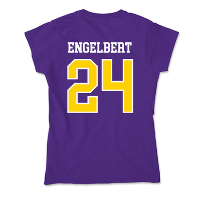 UWSP - NCAA Men's Ice Hockey : Chris Engelbert - Soft Style Women’s T-Shirt-1
