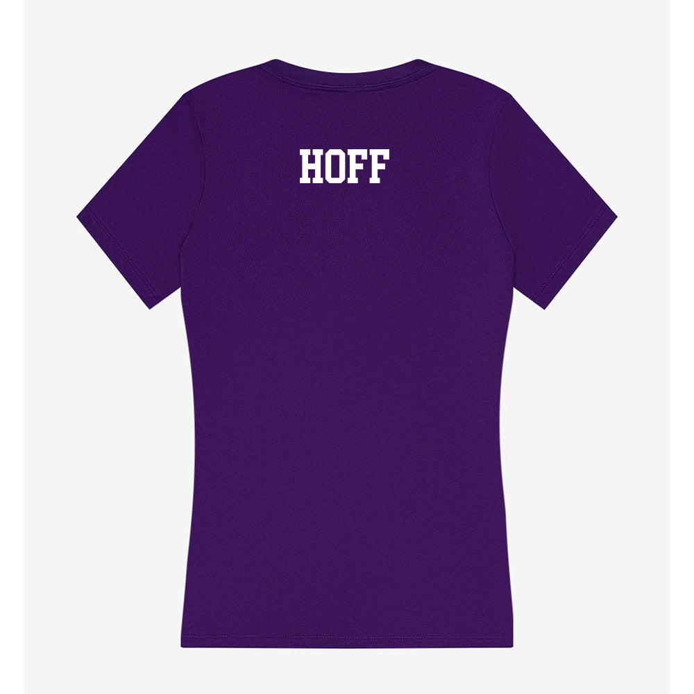 UWSP - NCAA Women's Track & Field : Brooklyn Hoff - Women's V-Neck T-Shirt-1