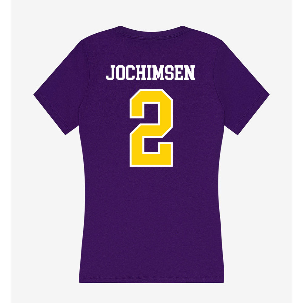 UWSP - NCAA Men's Soccer : cameron jochimsen - Women's V-Neck T-Shirt-1