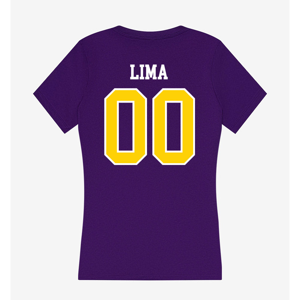 UWSP - NCAA Men's Soccer : Dominic Lima - Women's V-Neck T-Shirt-1