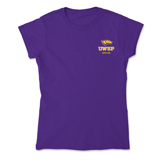 UWSP - NCAA Men's Soccer : Dominic Lima - Soft Style Women’s T-Shirt-0