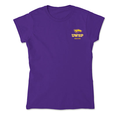 UWSP - NCAA Men's Soccer : Noah Grieshaber - Soft Style Women’s T-Shirt-0