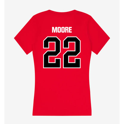 Youngstown State - NCAA Women's Lacrosse : Kaylie Moore - Women's V-Neck T-Shirt-1