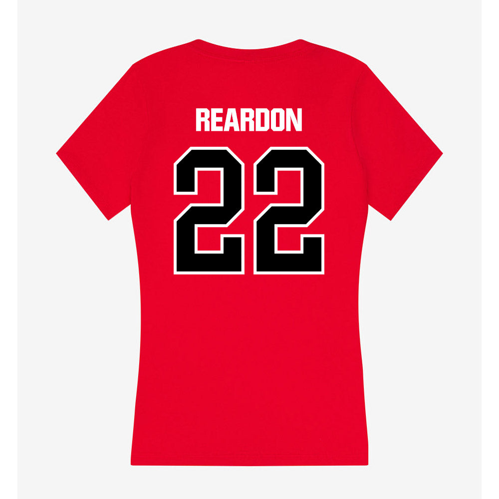 Youngstown State - NCAA Football : Matthew Reardon - Women's V-Neck T-Shirt-1
