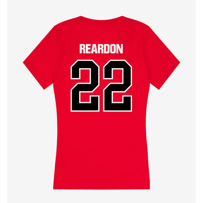 Youngstown State - NCAA Football : Matthew Reardon - Women's V-Neck T-Shirt-1