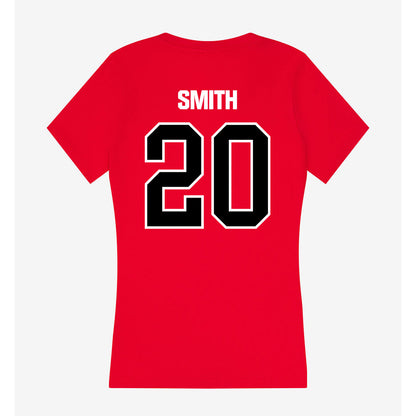 Youngstown State - NCAA Baseball : Cole Smith - Women's V-Neck T-Shirt-1