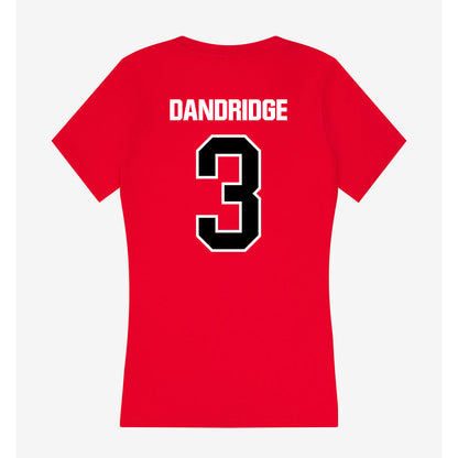 Youngstown State - NCAA Football : Richard Dandridge - Women's V-Neck T-Shirt-1