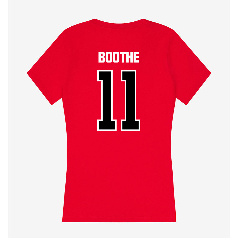 Youngstown State - NCAA Softball : Alivia Boothe - Women's V-Neck T-Shirt-1