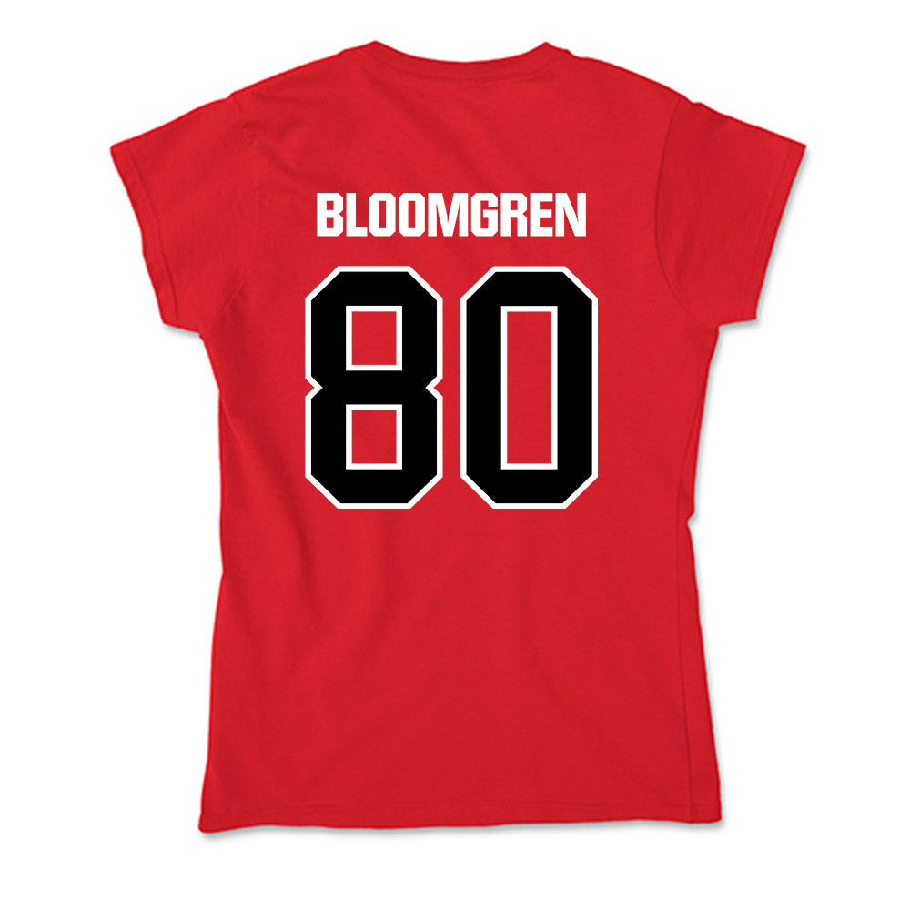 Youngstown State - NCAA Football : Christian Bloomgren - Soft Style Women’s T-Shirt-1