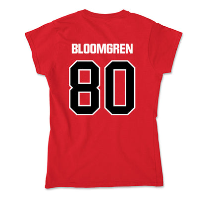 Youngstown State - NCAA Football : Christian Bloomgren - Soft Style Women’s T-Shirt-1