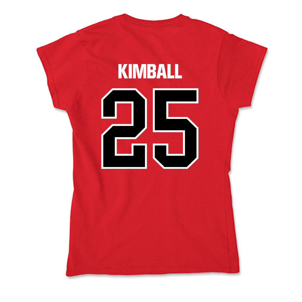 Youngstown State - NCAA Softball : Kennedy Kimball - Soft Style Women’s T-Shirt-1