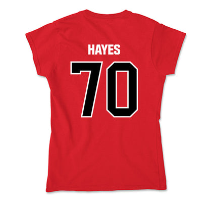 Youngstown State - NCAA Football : Robert Hayes - Soft Style Women’s T-Shirt-1