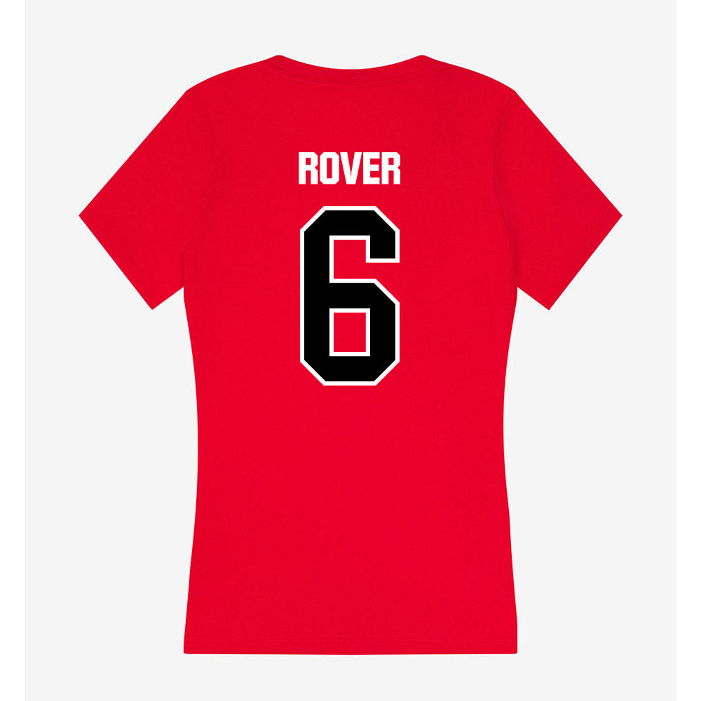 Youngstown State - NCAA Baseball : Tommy Rover - Women's V-Neck T-Shirt-1