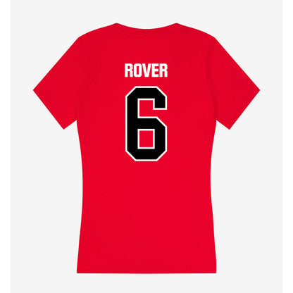 Youngstown State - NCAA Baseball : Tommy Rover - Women's V-Neck T-Shirt-1