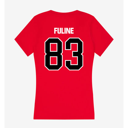 Youngstown State - NCAA Football : anthony fuline - Women's V-Neck T-Shirt-1