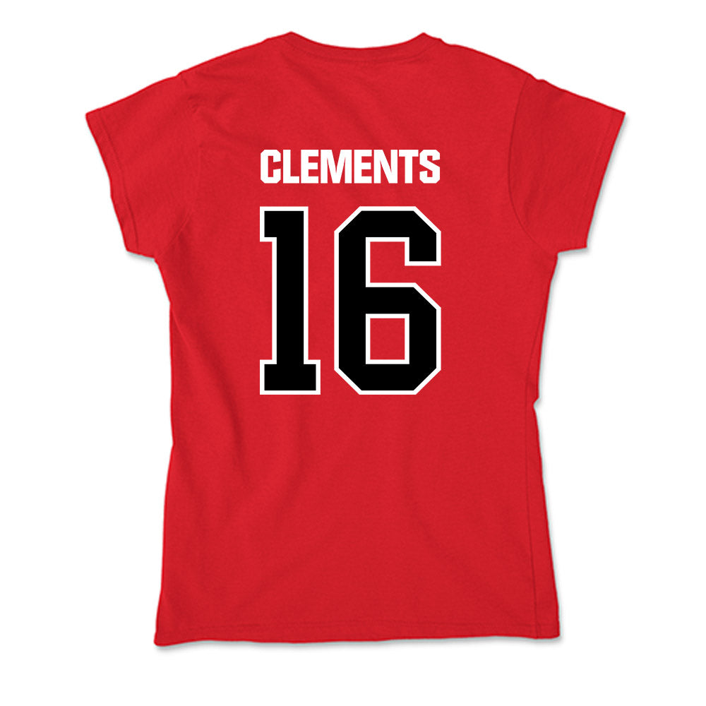 Youngstown State - NCAA Football : Darius Clements - Soft Style Women’s T-Shirt-1
