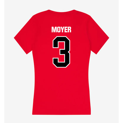 Youngstown State - NCAA Softball : Selah Moyer - Women's V-Neck T-Shirt-1
