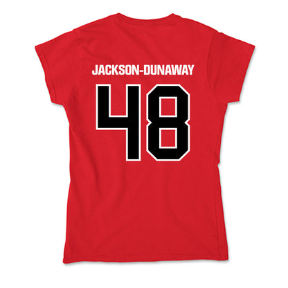 Youngstown State - NCAA Football : Andrew Jackson-Dunaway - Soft Style Women’s T-Shirt-1
