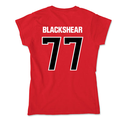 Youngstown State - NCAA Men's Basketball : Tae Blackshear - Soft Style Women’s T-Shirt-1