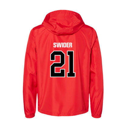 Youngstown State - NCAA Men's Basketball : Connor Swider - Windbreaker-1