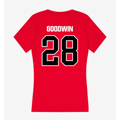 Youngstown State - NCAA Baseball : Nic Goodwin - Women's V-Neck T-Shirt-1