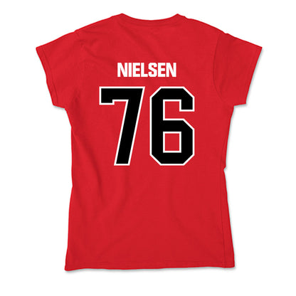 Youngstown State - NCAA Football : Nicholas Nielsen - Soft Style Women’s T-Shirt-1