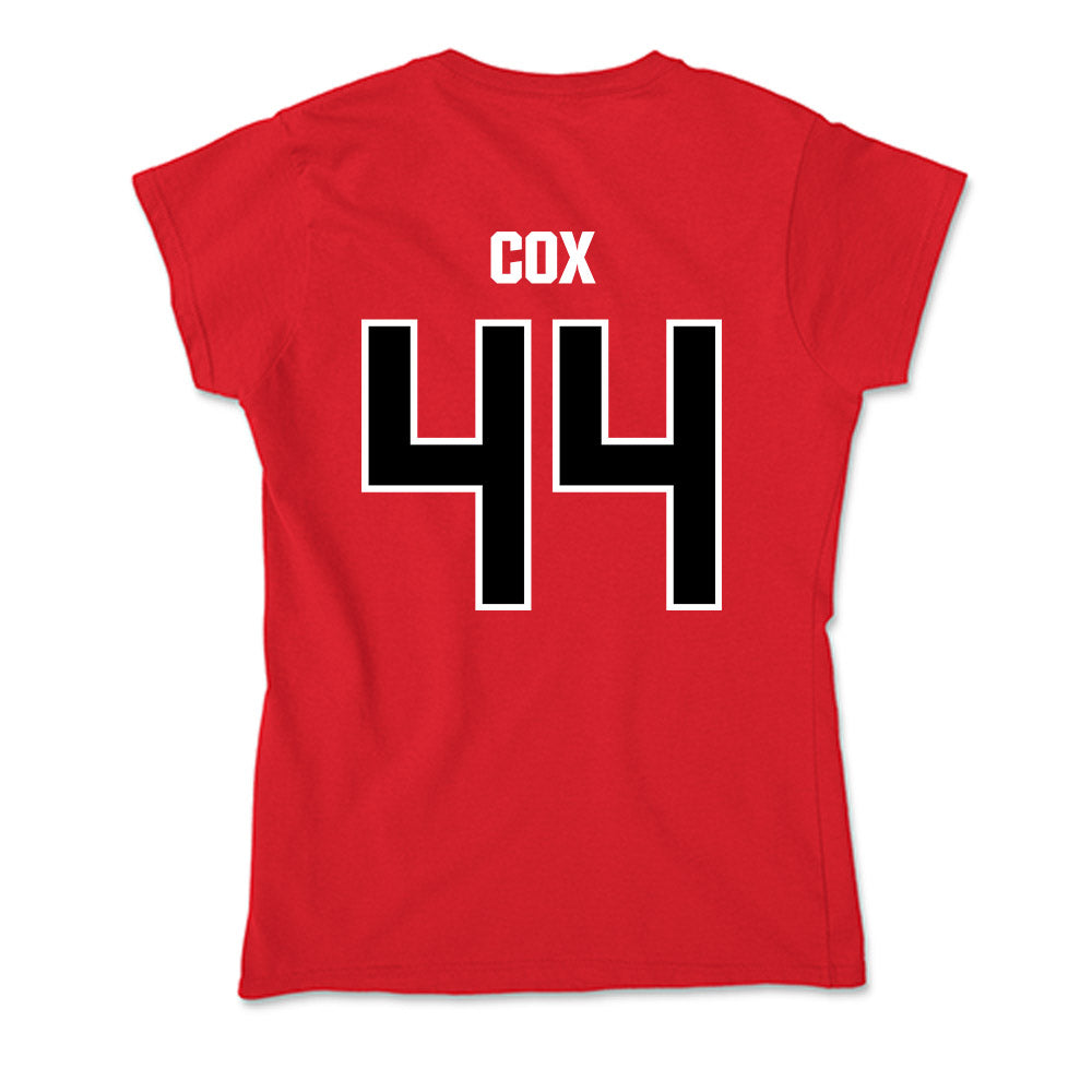 Youngstown State - NCAA Baseball : Banks Cox - Soft Style Women’s T-Shirt-1