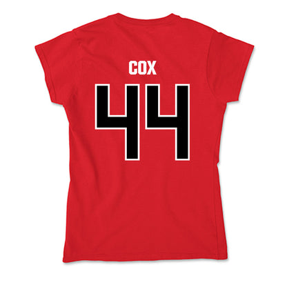 Youngstown State - NCAA Baseball : Banks Cox - Soft Style Women’s T-Shirt-1