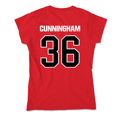 Youngstown State - NCAA Football : Carson Cunningham - Soft Style Women’s T-Shirt-1