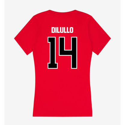 Youngstown State - NCAA Baseball : Ryan DiLullo - Women's V-Neck T-Shirt-1