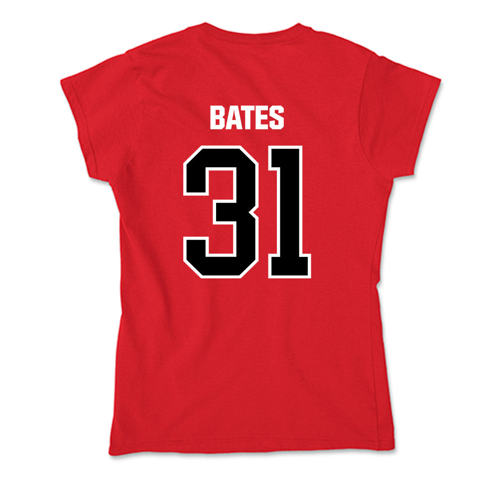 Youngstown State - NCAA Football : Dayveon Bates - Soft Style Women’s T-Shirt-1