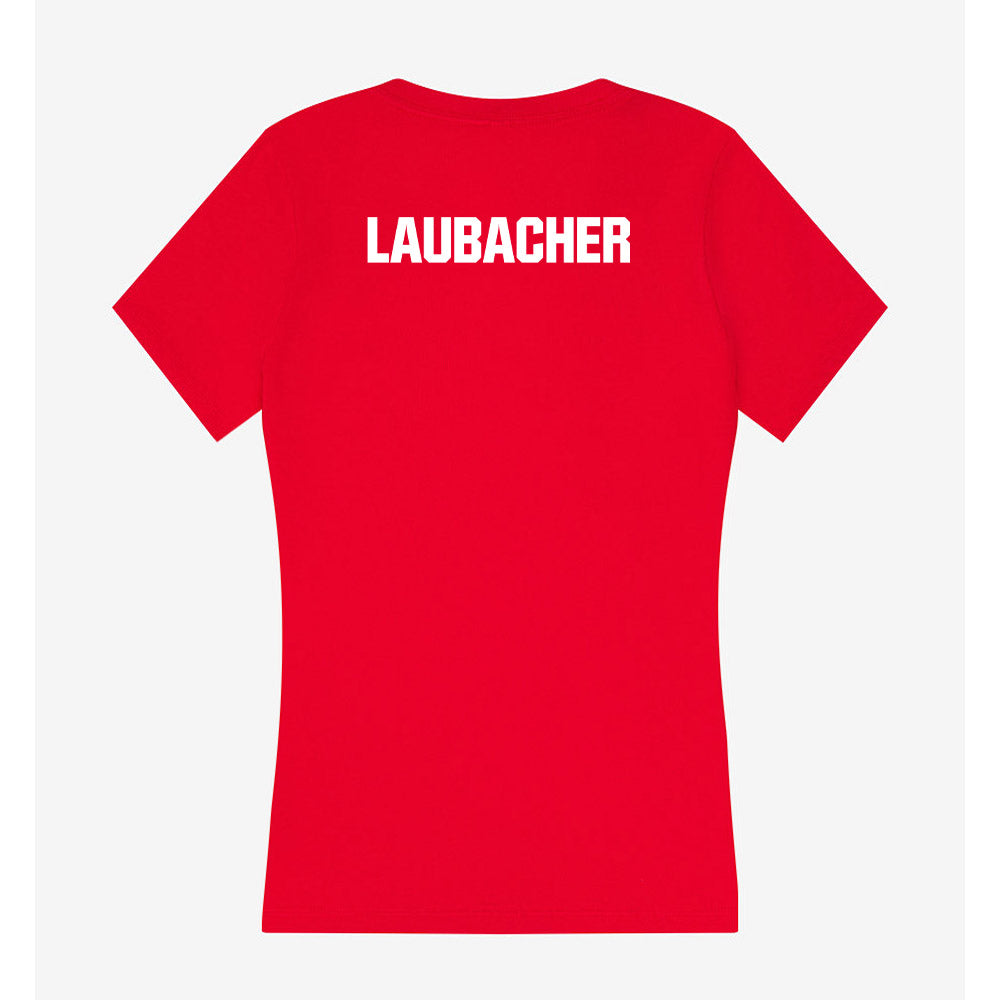 Youngstown State - NCAA Men's Track & Field : Luke Laubacher - Women's V-Neck T-Shirt-1