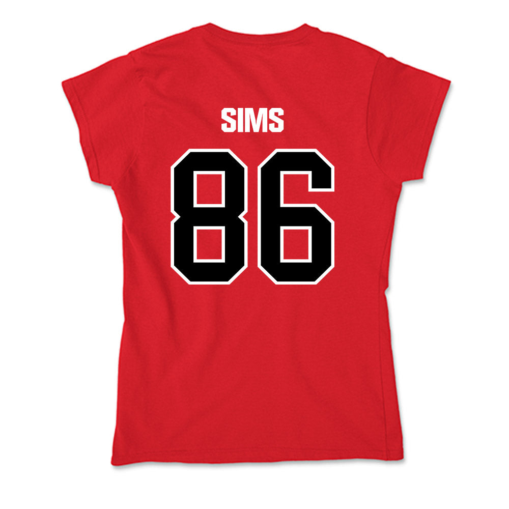 Youngstown State - NCAA Football : Stephen Sims - Soft Style Women’s T-Shirt-1