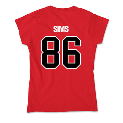 Youngstown State - NCAA Football : Stephen Sims - Soft Style Women’s T-Shirt-1