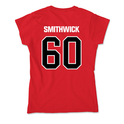 Youngstown State - NCAA Football : Najwan Smithwick - Soft Style Women’s T-Shirt-1